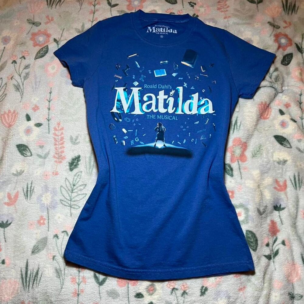 Broadway Matilda The Musical Cotton T-Shirt - Size Youth Medium